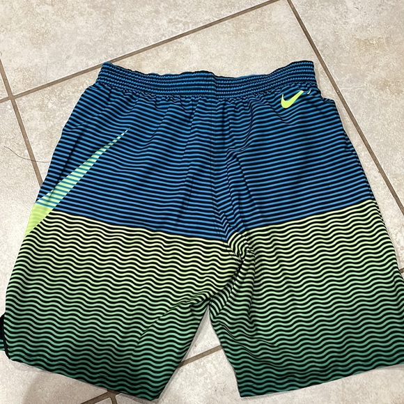 NWT Nike Volley Horizon Stripe Mens Swim Suit Shorts Trunks M - Picture 6 of 7
